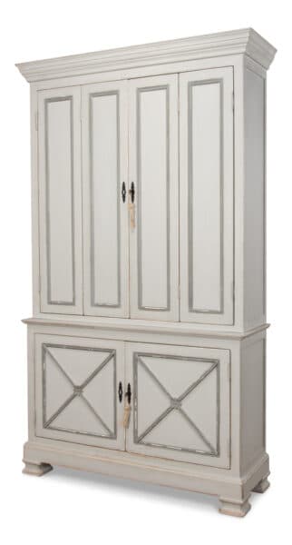 Painted Directoire Style Cabinet