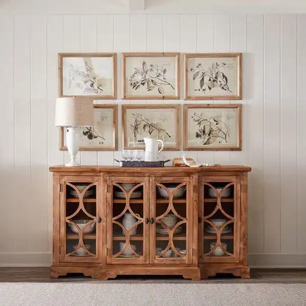 San Rafael Glass Cabinet