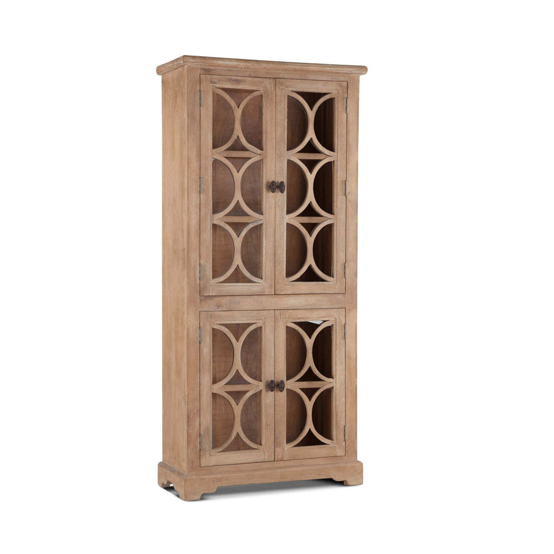 San Rafael Tall Glass Cabinet