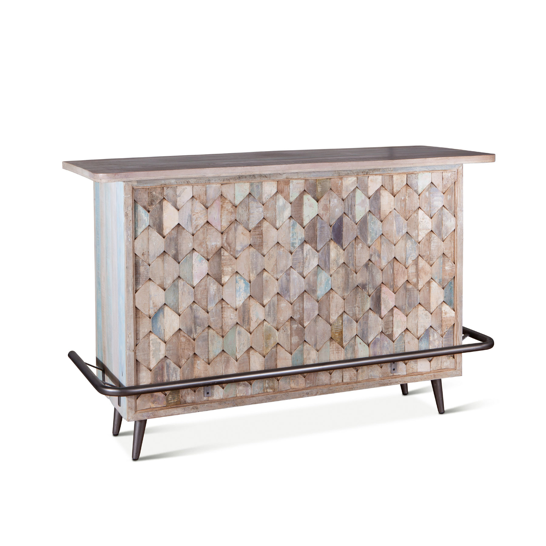 Ibiza Reclaimed Wood Bar