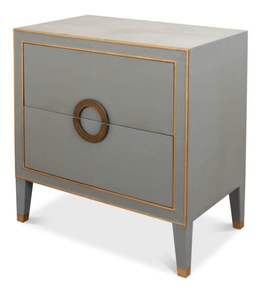 Gabriella Nightstand - Storm Grey