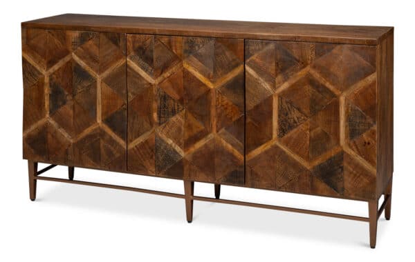 Geo Three Door Sideboard