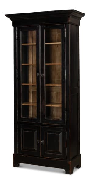 Ebony Bookcase