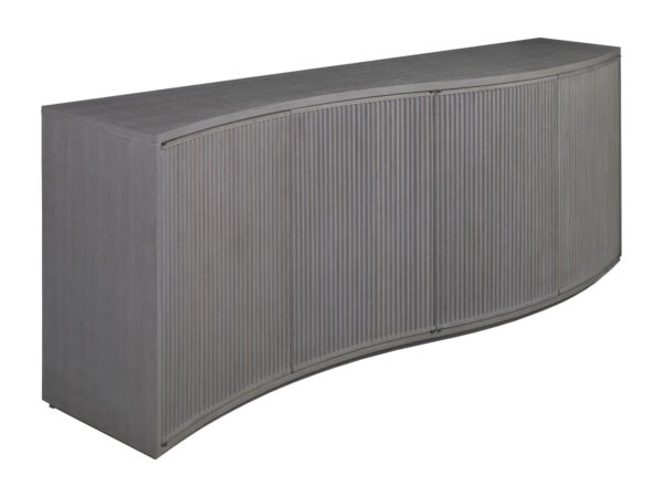 Mavericks Media Console - Misty White Gray