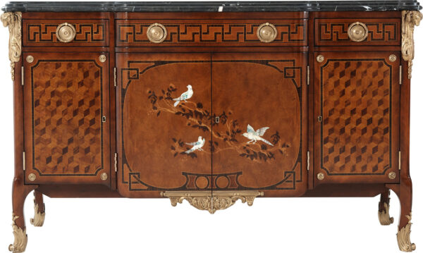 King's Aviary Decorative Chest
