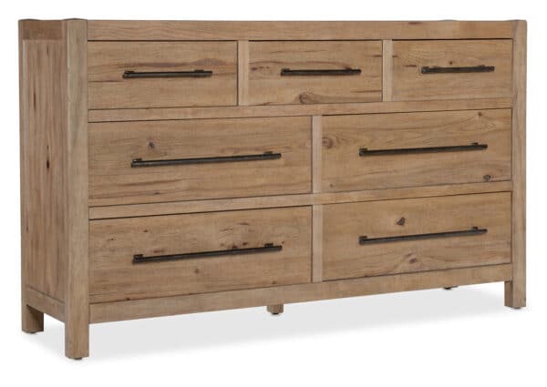 Vineyard Row Seven Drawer Dresser