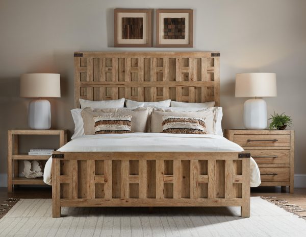 Vineyard Row Two Drawer Nightstand