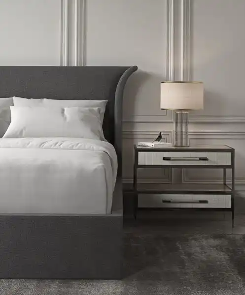 Dual Impressions Nightstand