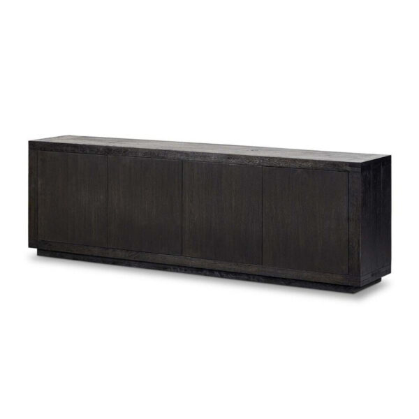 Warby Sideboard - Worn Black Oak