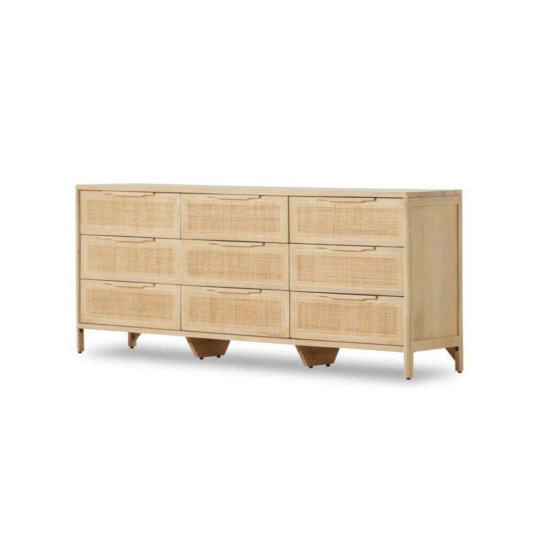 Sydney Nine Drawer Dresser - Natural