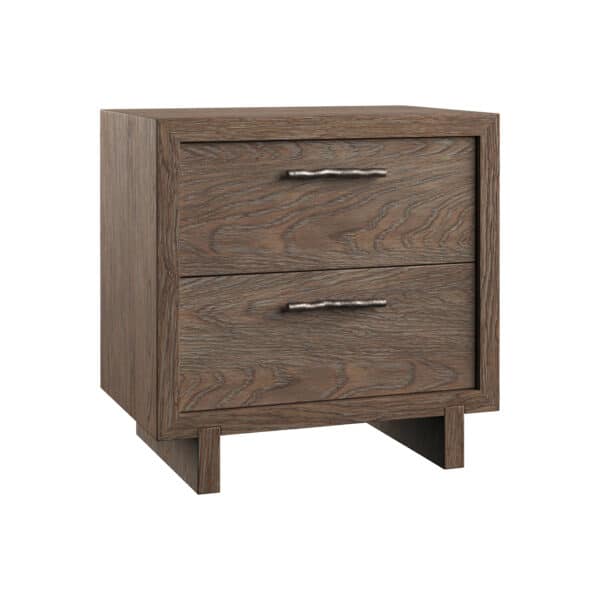 Casa Paros Nightstand - 28", Wood Drawer Front
