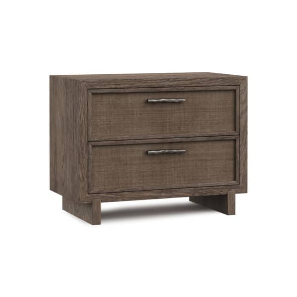 Casa Paros Nightstand - 36", Woven Drawer Front