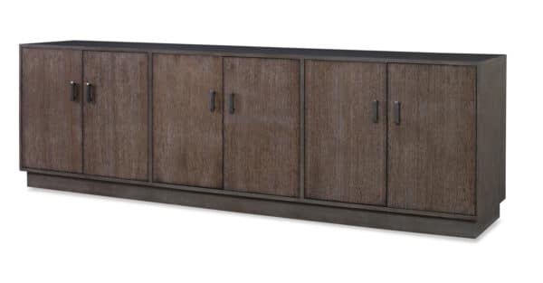 Six Door Low Credenza