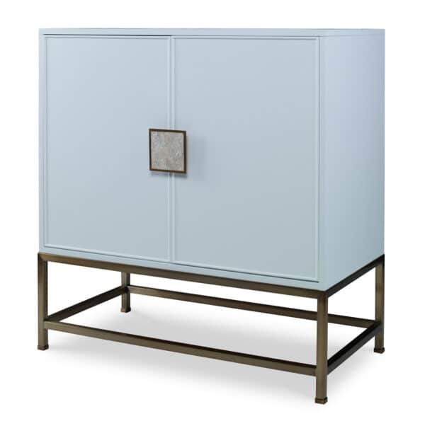 Two Door Tall Chest with Tray Drawer