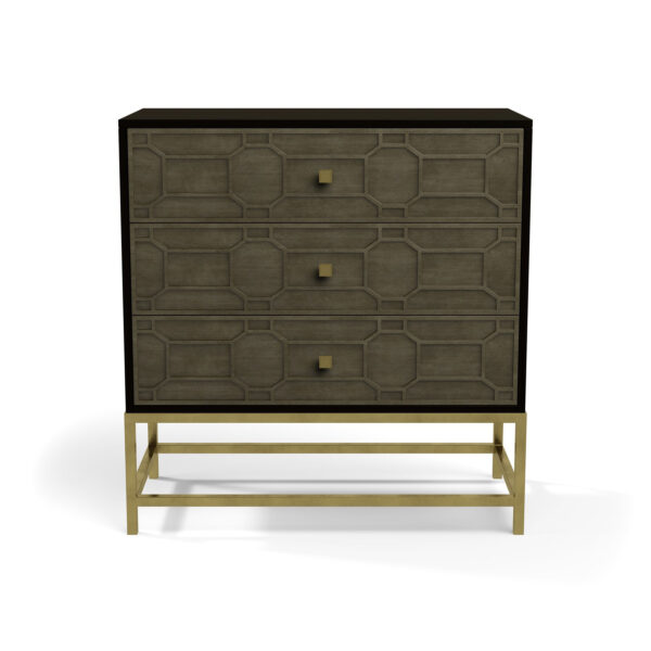 Three Drawer Tall Chest