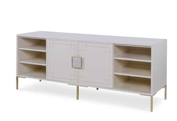 Two Door Low Media Console