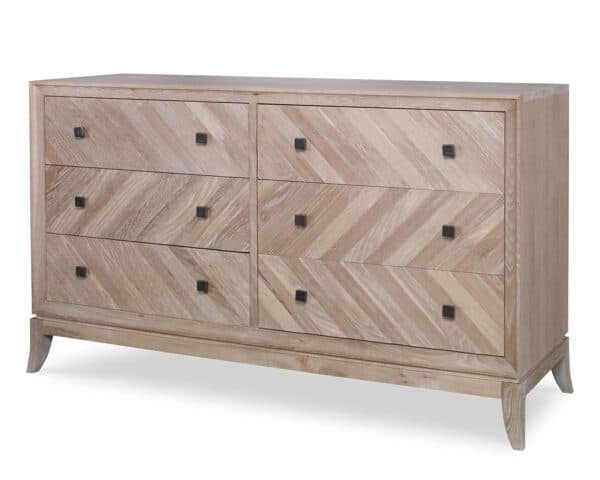 Six Drawer Low Dresser