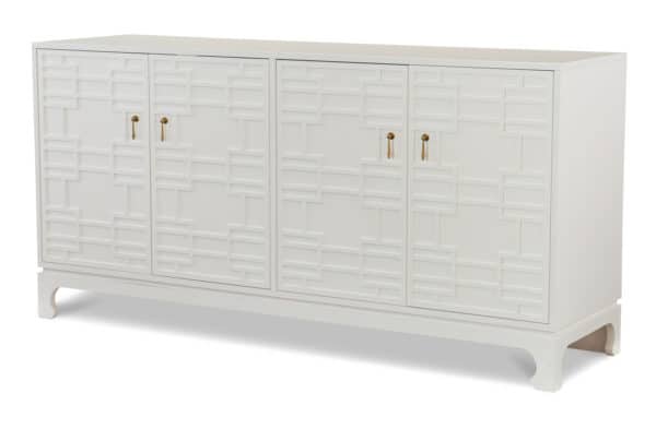 Four Door Low Credenza