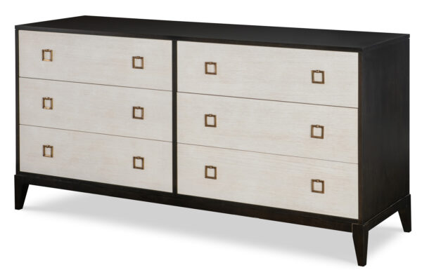 Six Drawer Low Dresser