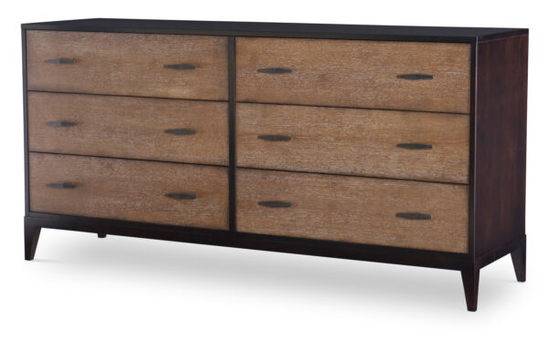 Six Drawer Low Dresser