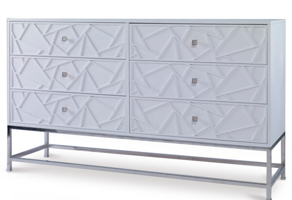Six Drawer Tall Dresser
