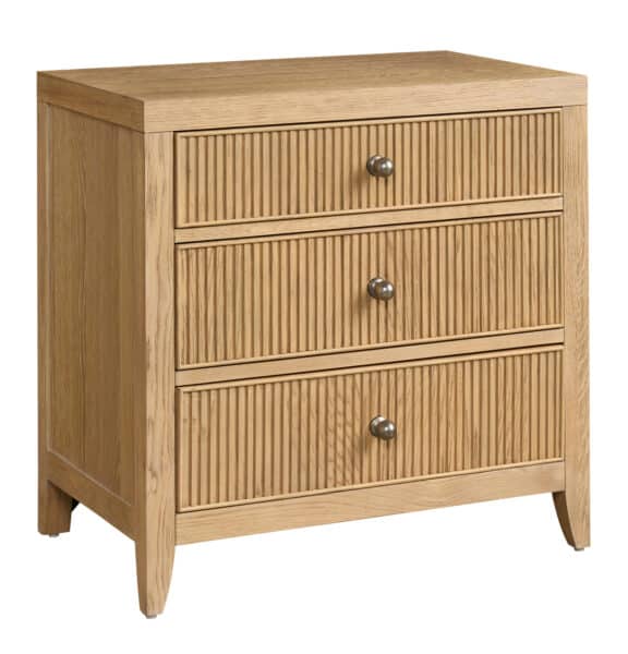 Carmen Three Drawer Nightstand