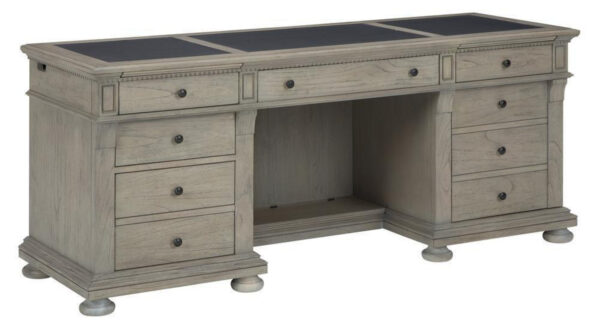 Wellington Estates Office Executive Credenza - Wellington Driftwood