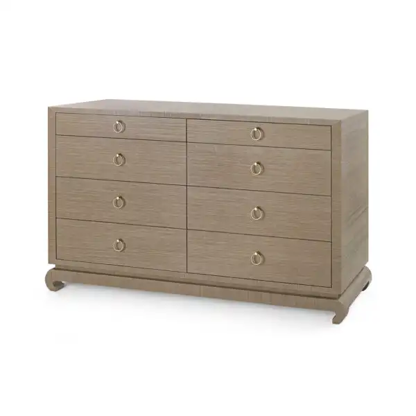 Ming Extra Large Eight Drawer Dresser