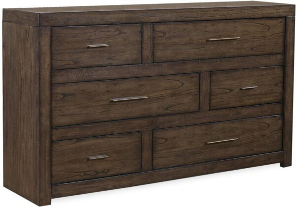 Modern Loft Six Drawer Dresser