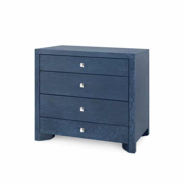 Lugano Large Four Drawer Nightstand