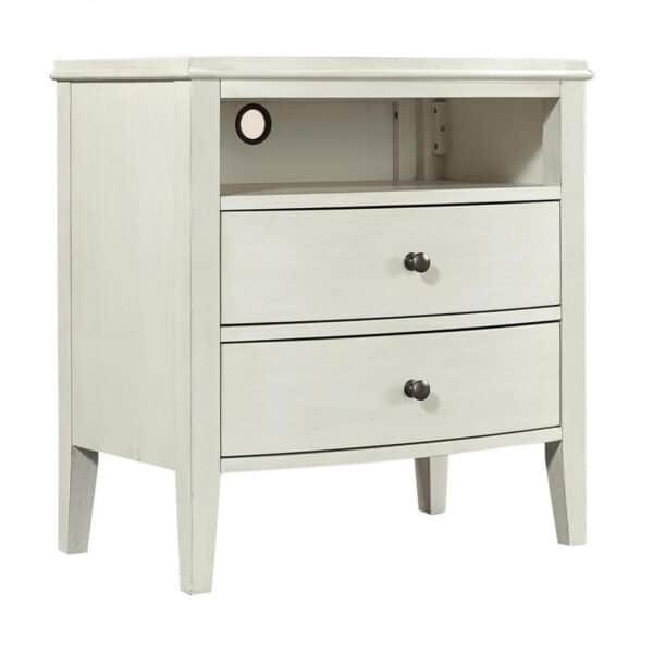 Charlotte Two Drawer Nightstand
