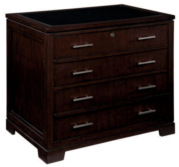 Mocha Executive File Cabinet