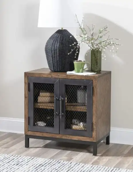 Artisan’s Place Metal Door Nightstand