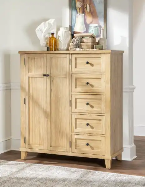 XXX's & OOO's Door/Drawer Chest