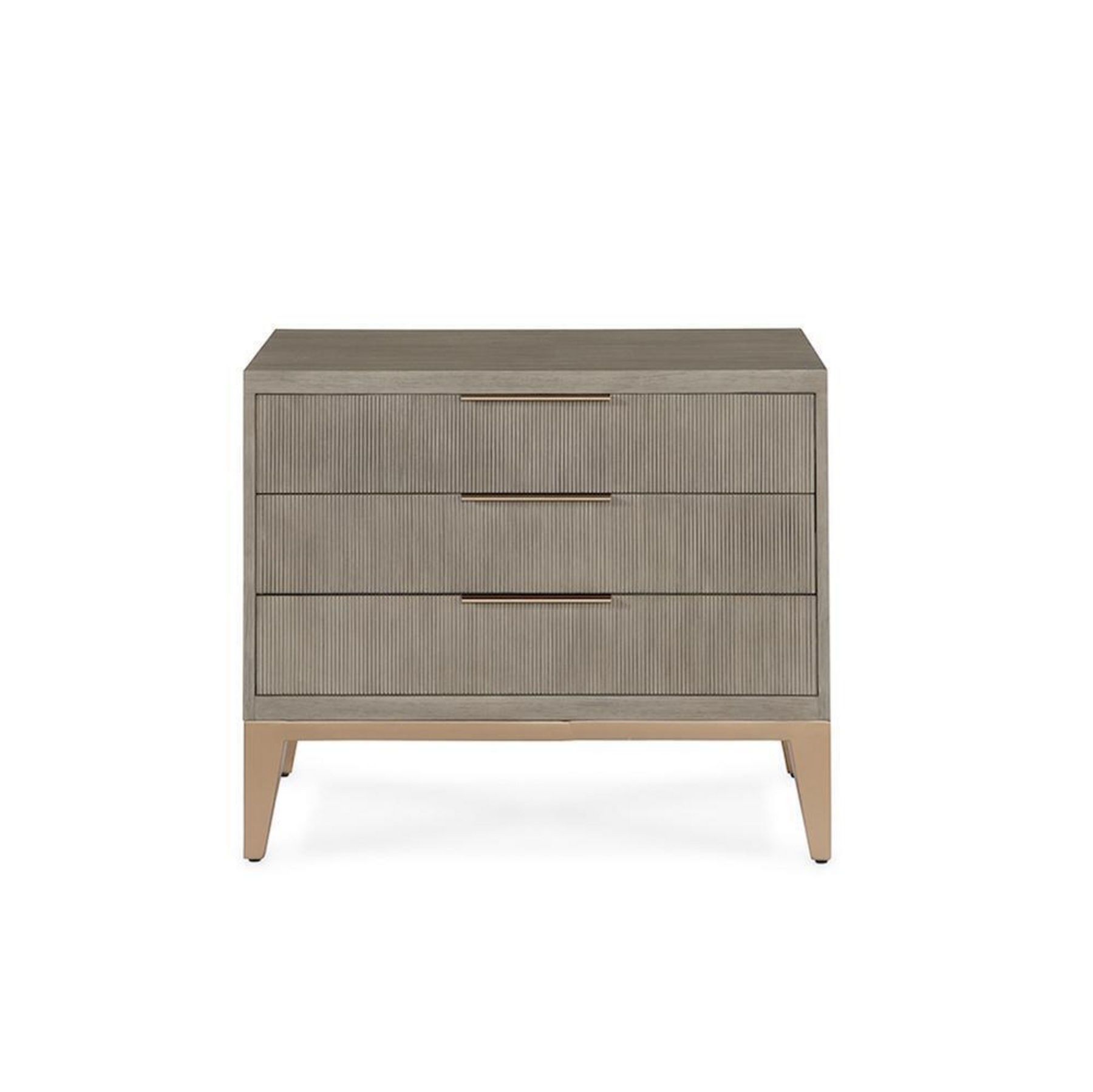 Caleb Three Drawer Nightstand