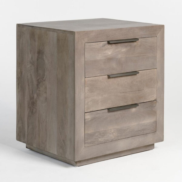 Holden Three Drawer Nightstand