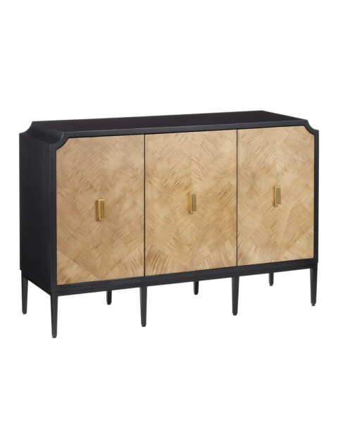 Kallista Cabinet - Taupe, Caviar Black, Black