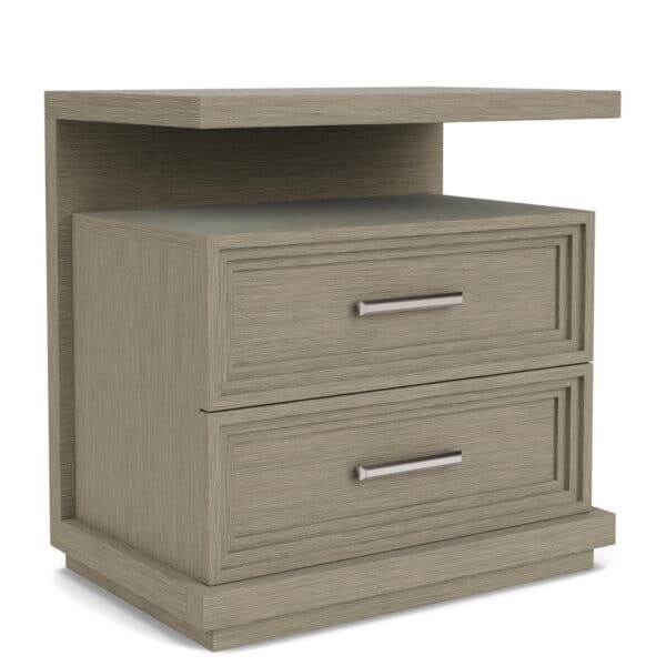 Cascade Two Drawer Nightstand