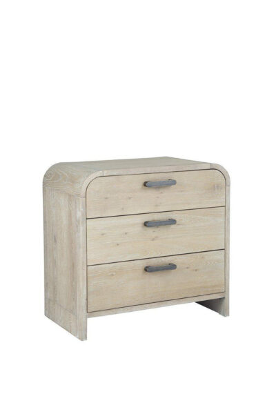 Melia Three Drawer Nightstand with USB/USBC Port