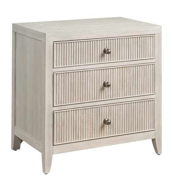 Carmen Three Drawer Nightstand