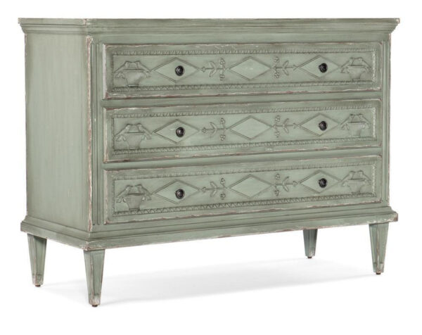 Charleston Accent Chest - Verdigris Green