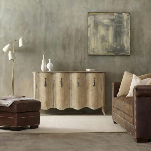 Melange Draped Credenza