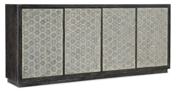 Melange Greystone Four Door Credenza