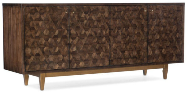 Melange Alpine Four Door Credenza