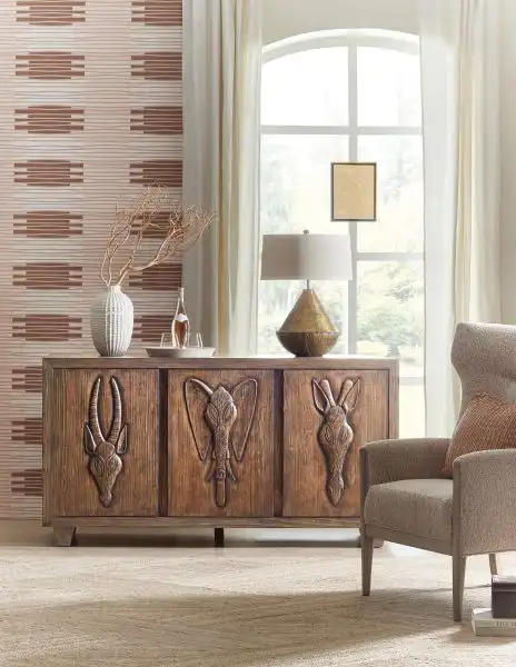 Commerce and Market Safari Credenza