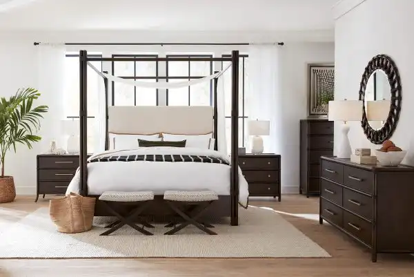 Retreat Pole Rattan Dresser