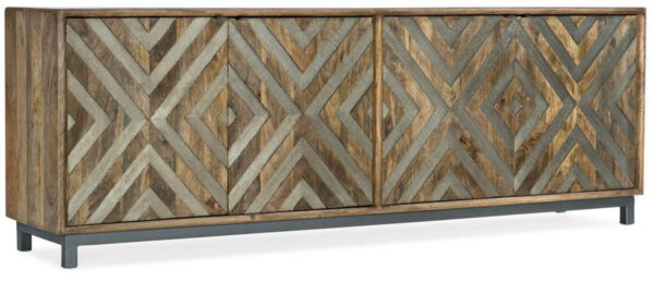Four Door Entertainment Console