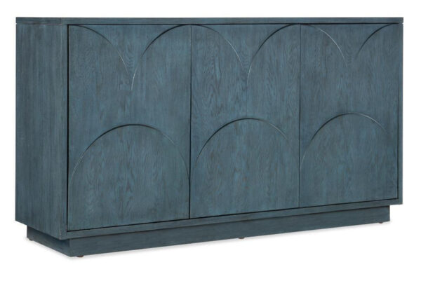 Round Valley Three Door Entertainment Credenza