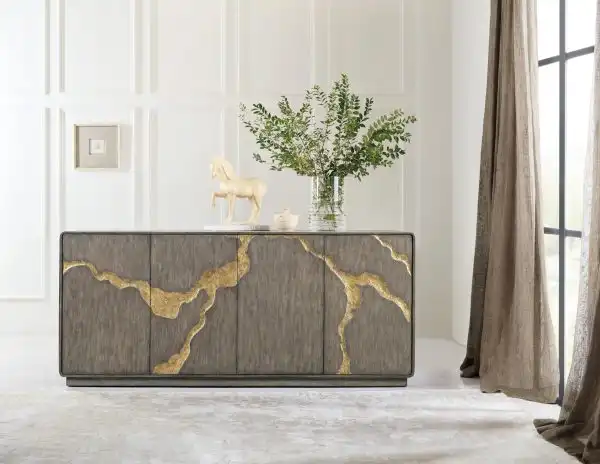 Melange Fissured Entertainment Credenza