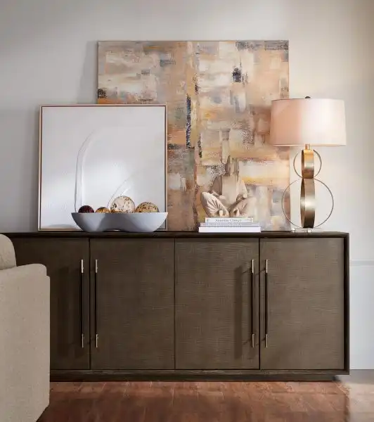 Modern Mood Entertainment Console - Mink